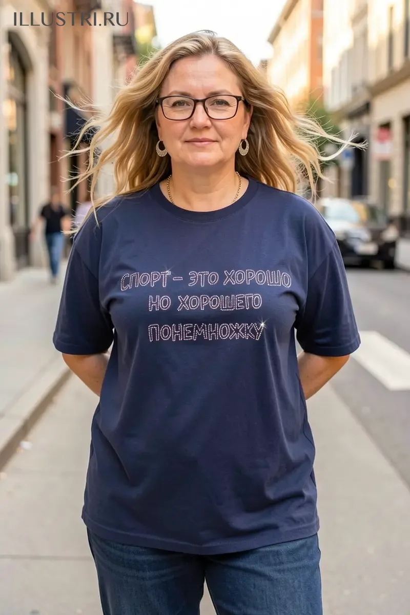 Визуализация Надпись - Спорт это хорошо