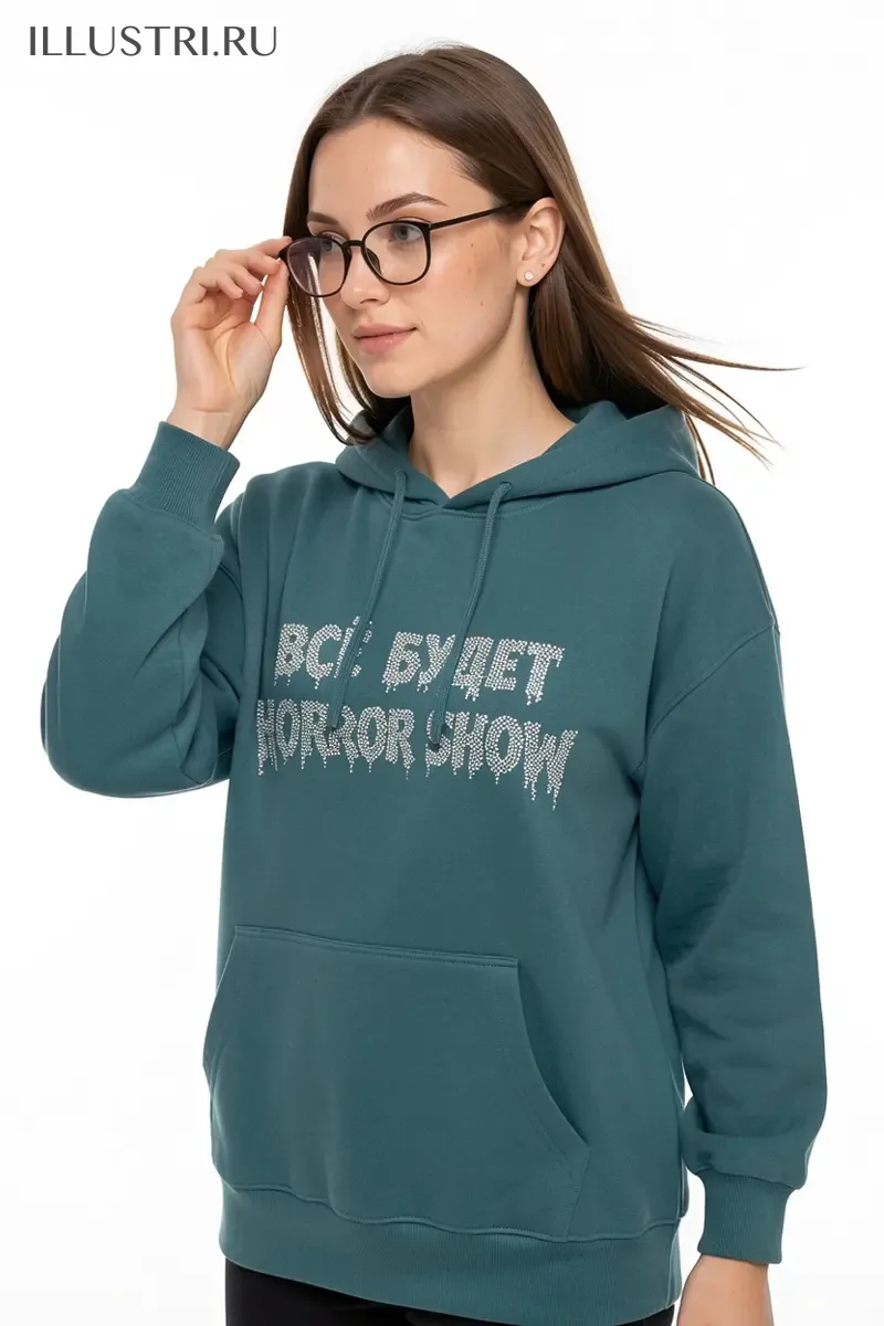 Визуализация Надпись - "Все будет horror show"