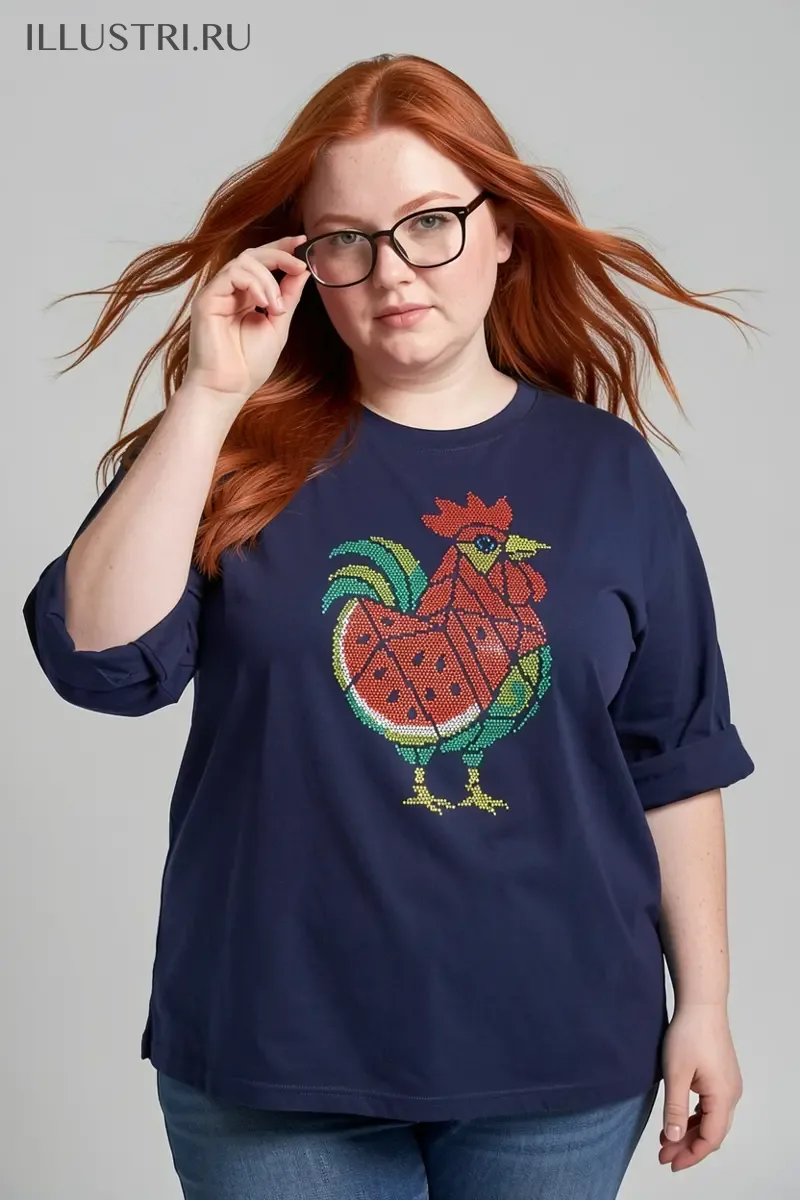 Визуализация Арбузный петушок