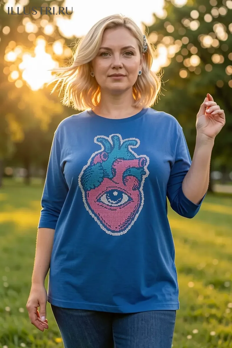 Визуализация Сердце с глазом