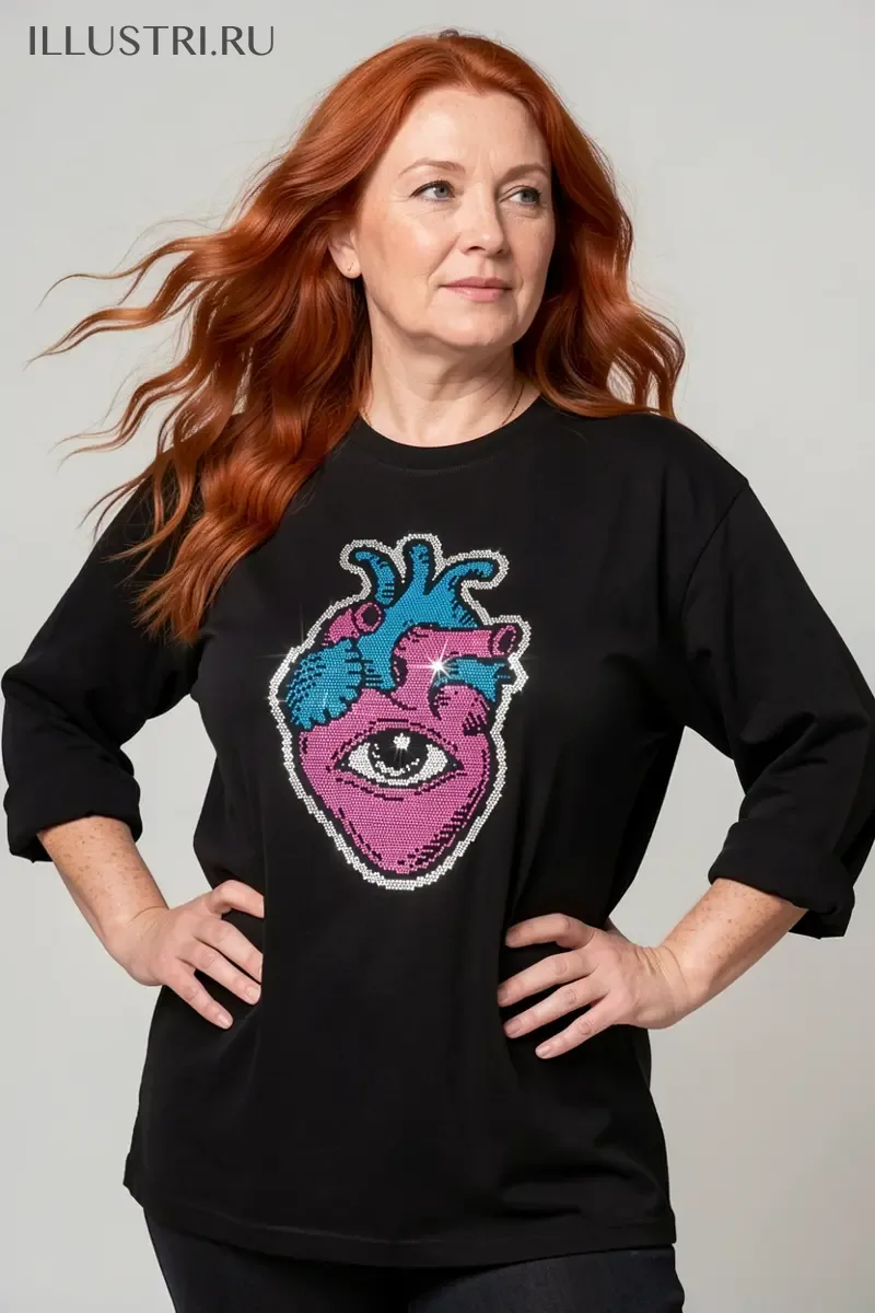 Визуализация Сердце с глазом