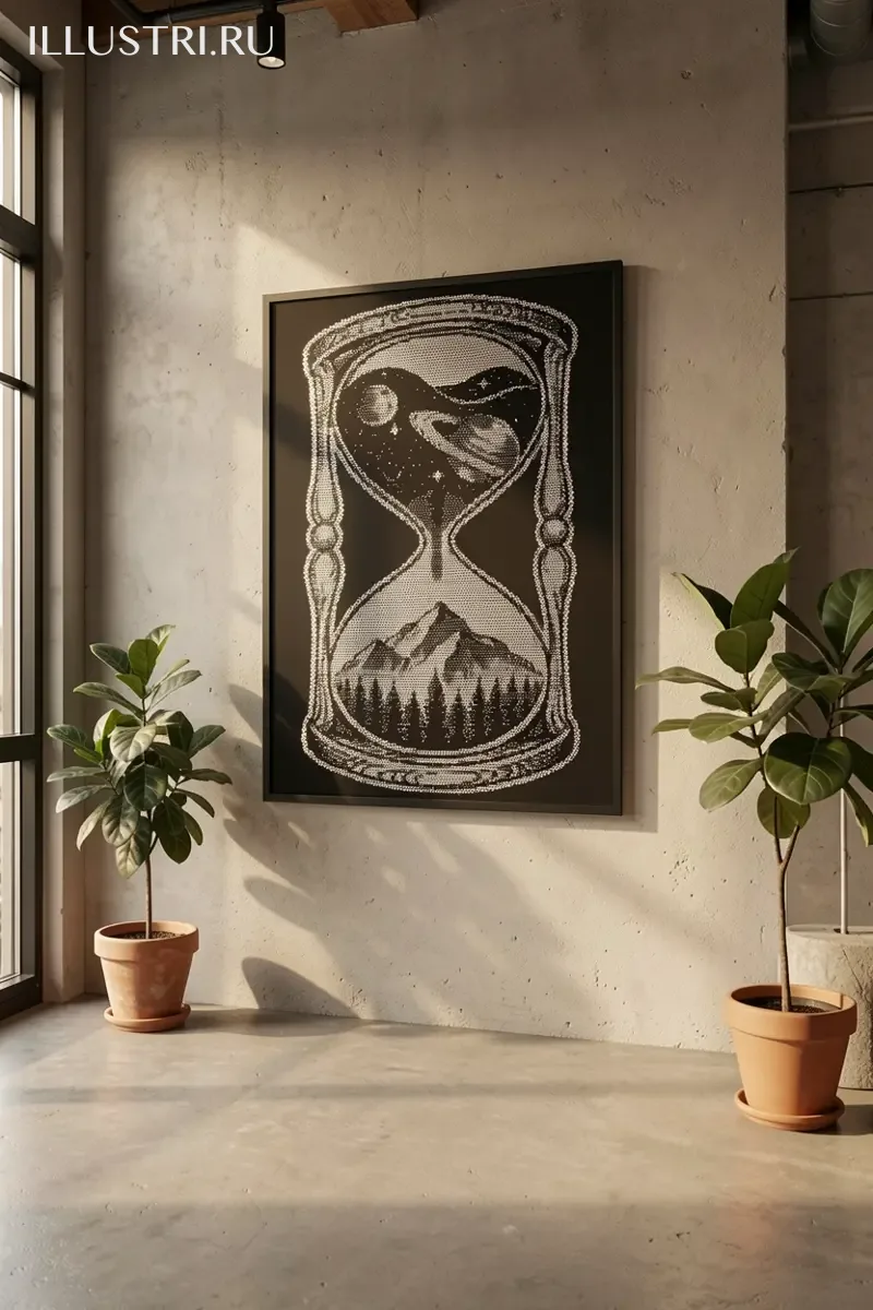 Визуализация Песочные часы