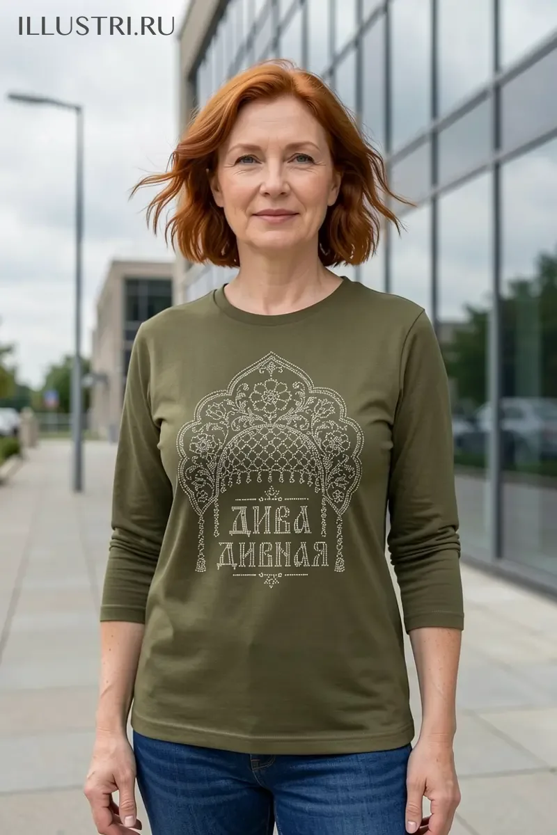 Визуализация Кокошник ДИВА ДИВНАЯ