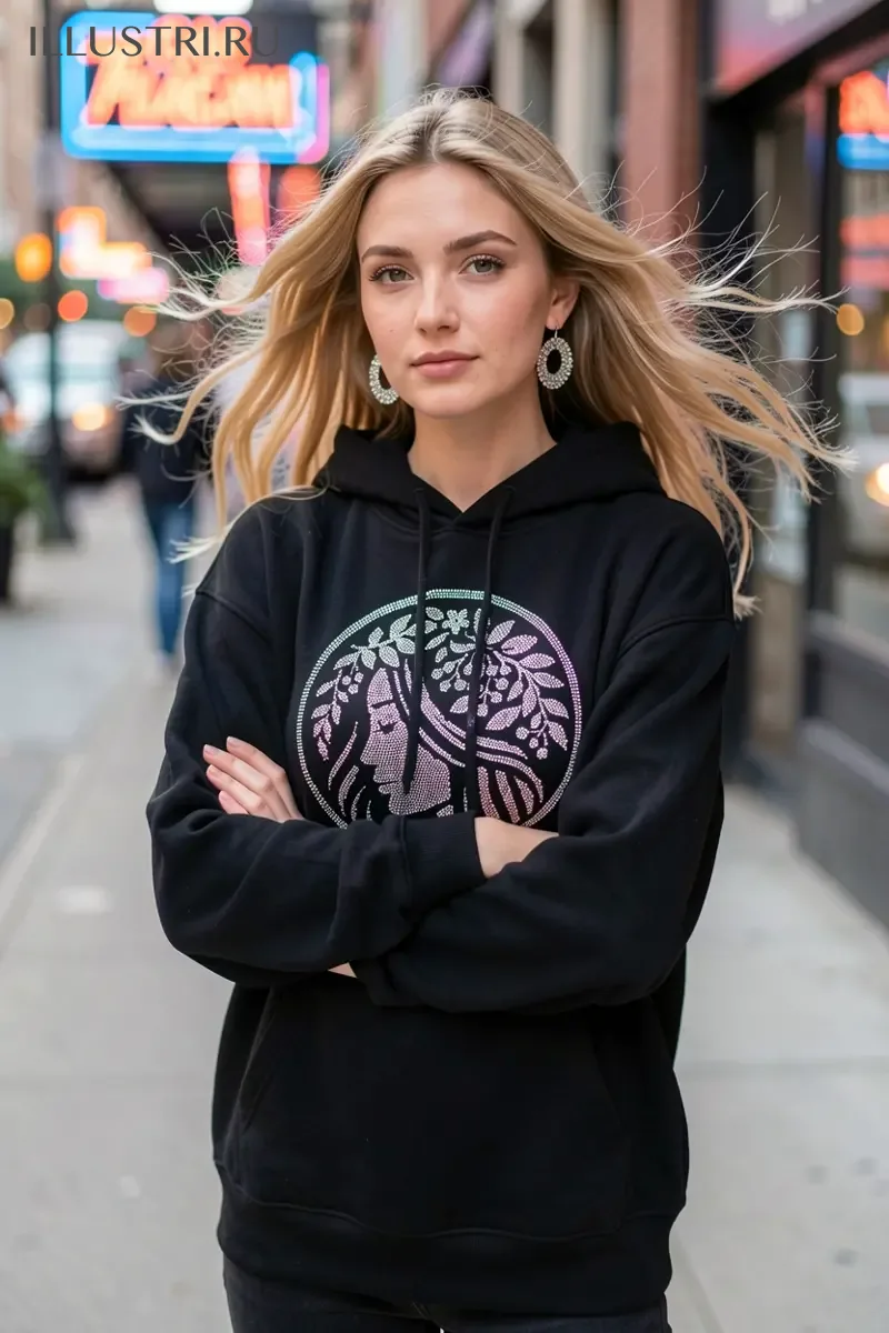 Визуализация Девушка