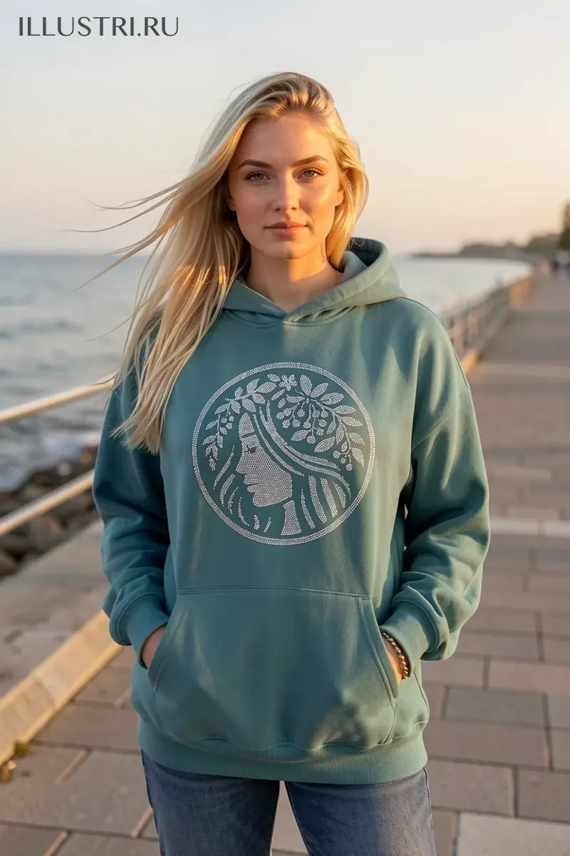 Визуализация Девушка