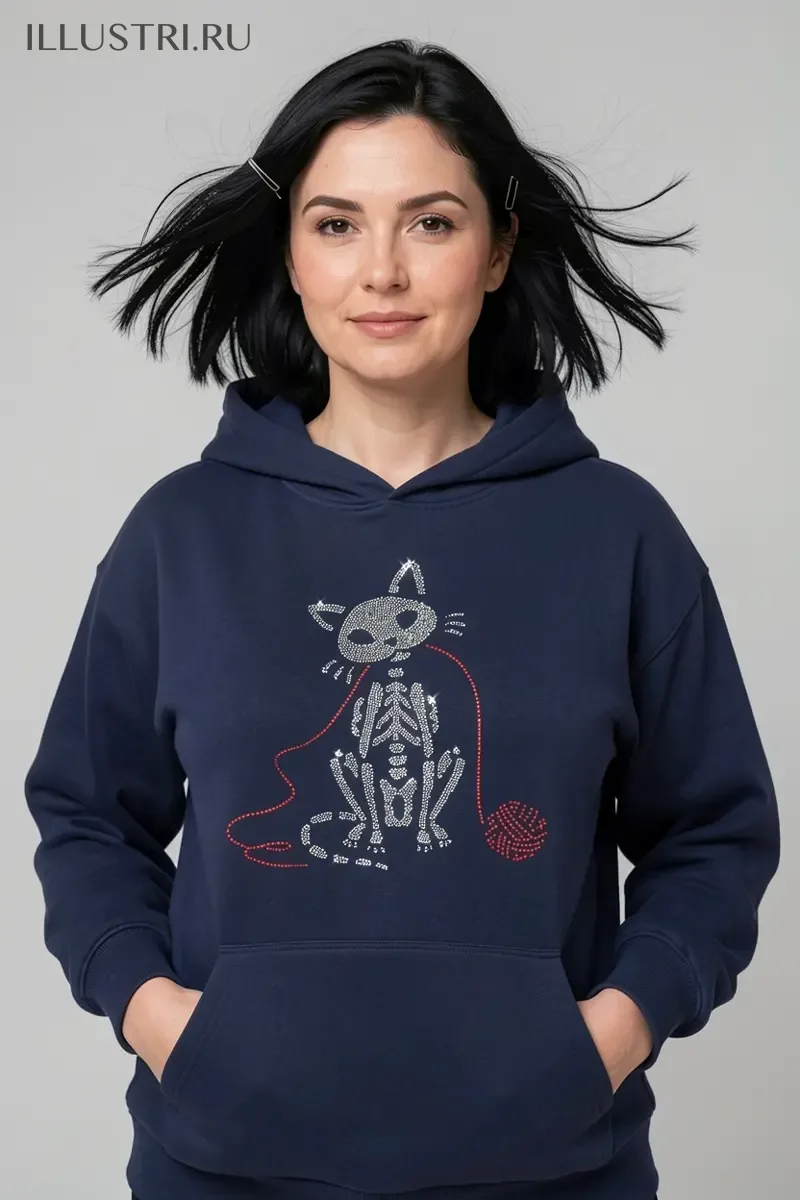 Визуализация Кот с клубком