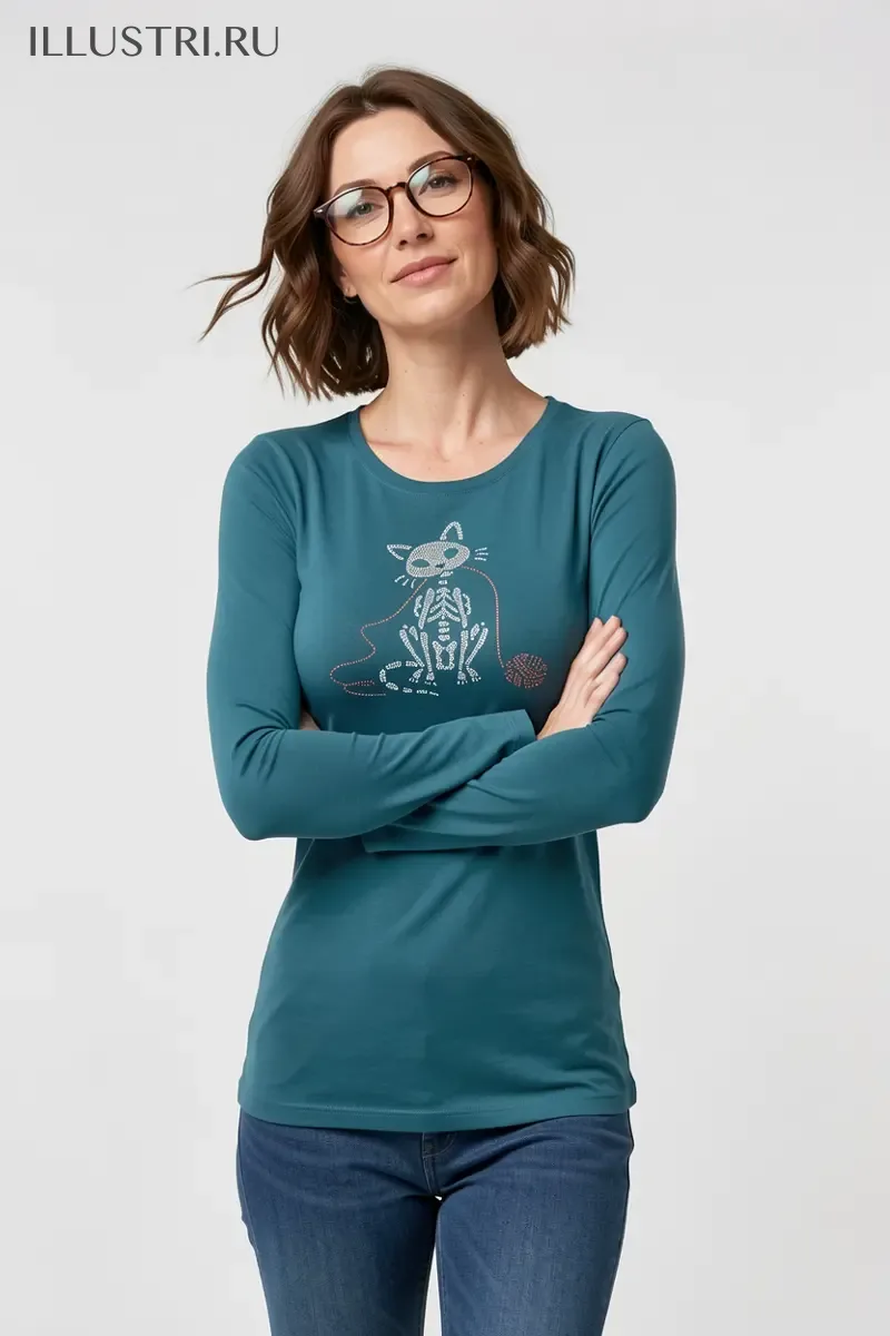 Визуализация Кот с клубком