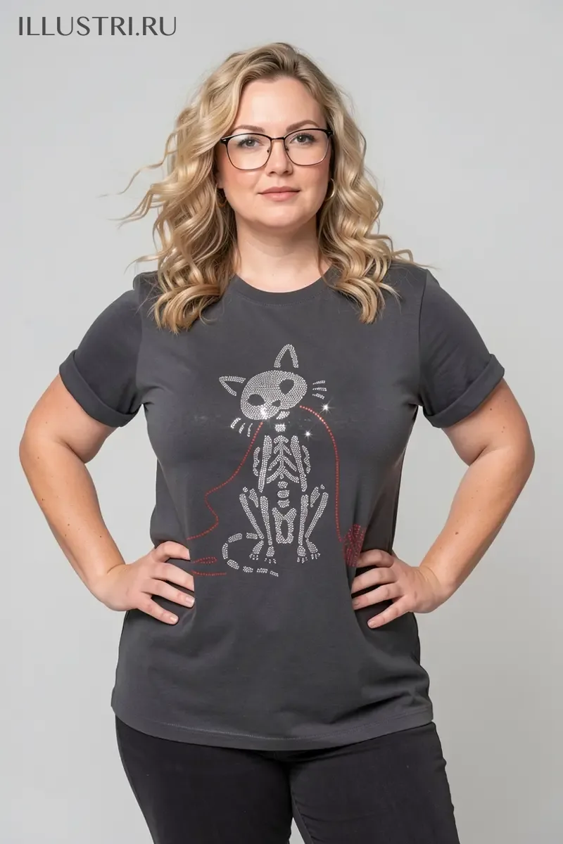 Визуализация Кот с клубком