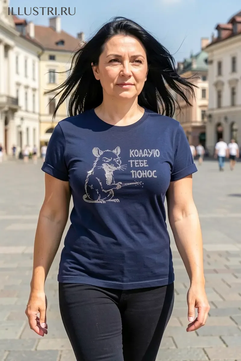 Визуализация Крыска колдунья - колдую тебе понос