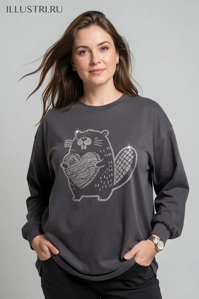 Визуализация Бобр любви