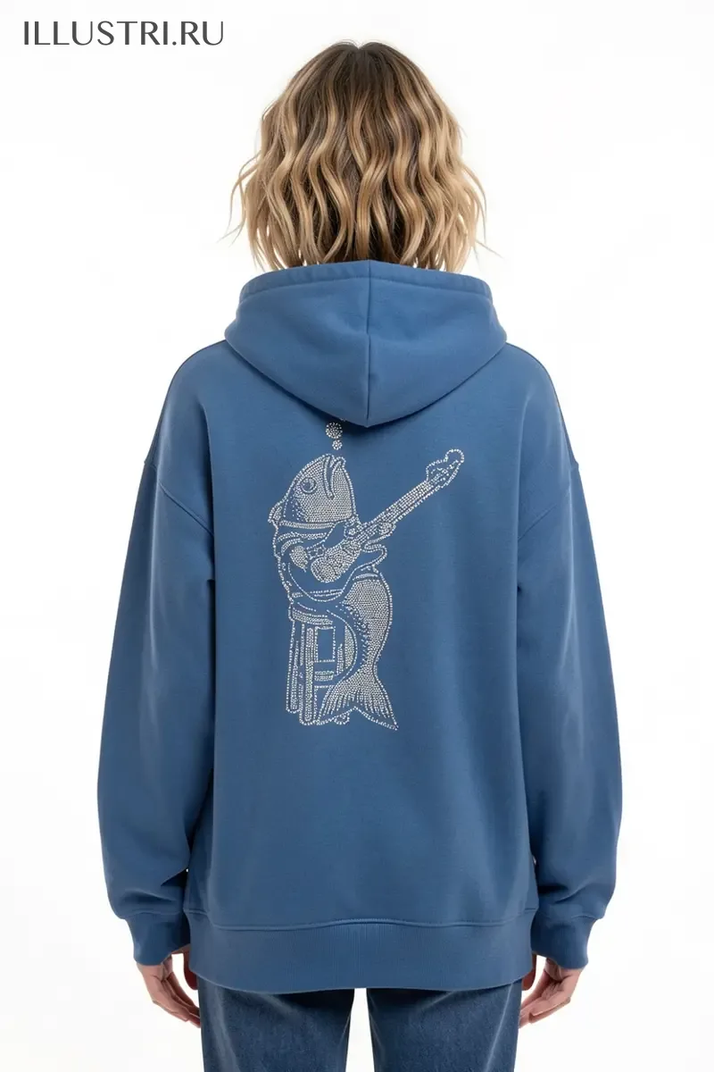 Визуализация Рыба с гитарой