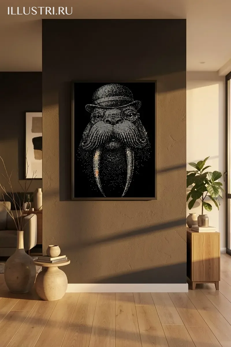 Визуализация Морж