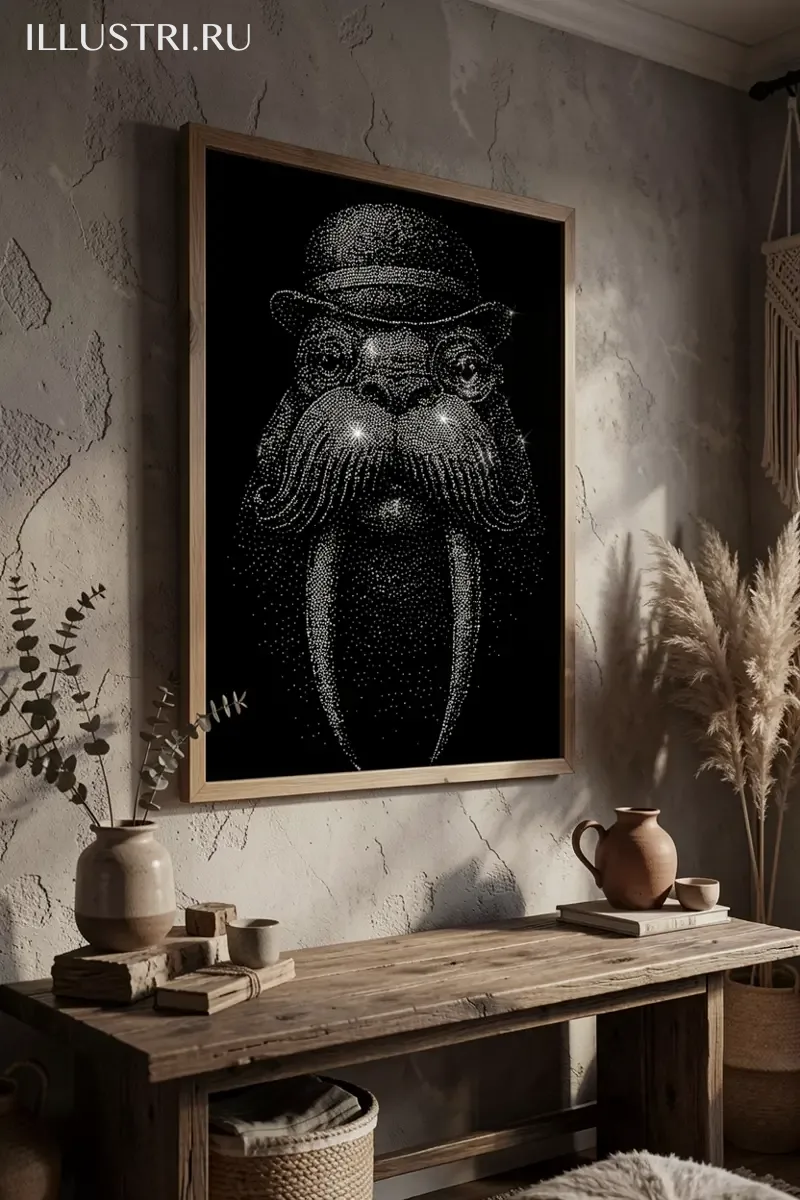 Визуализация Морж