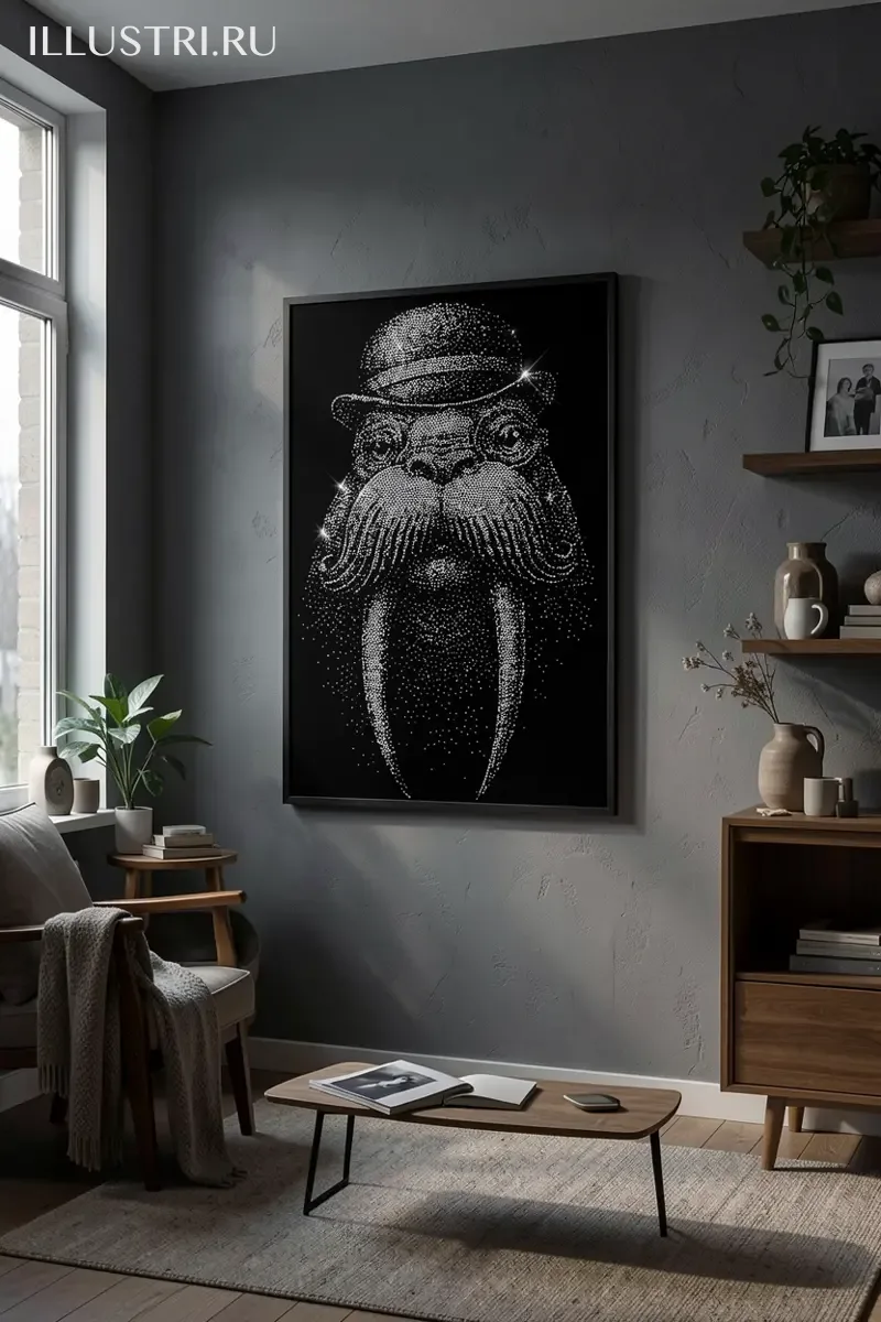 Визуализация Морж