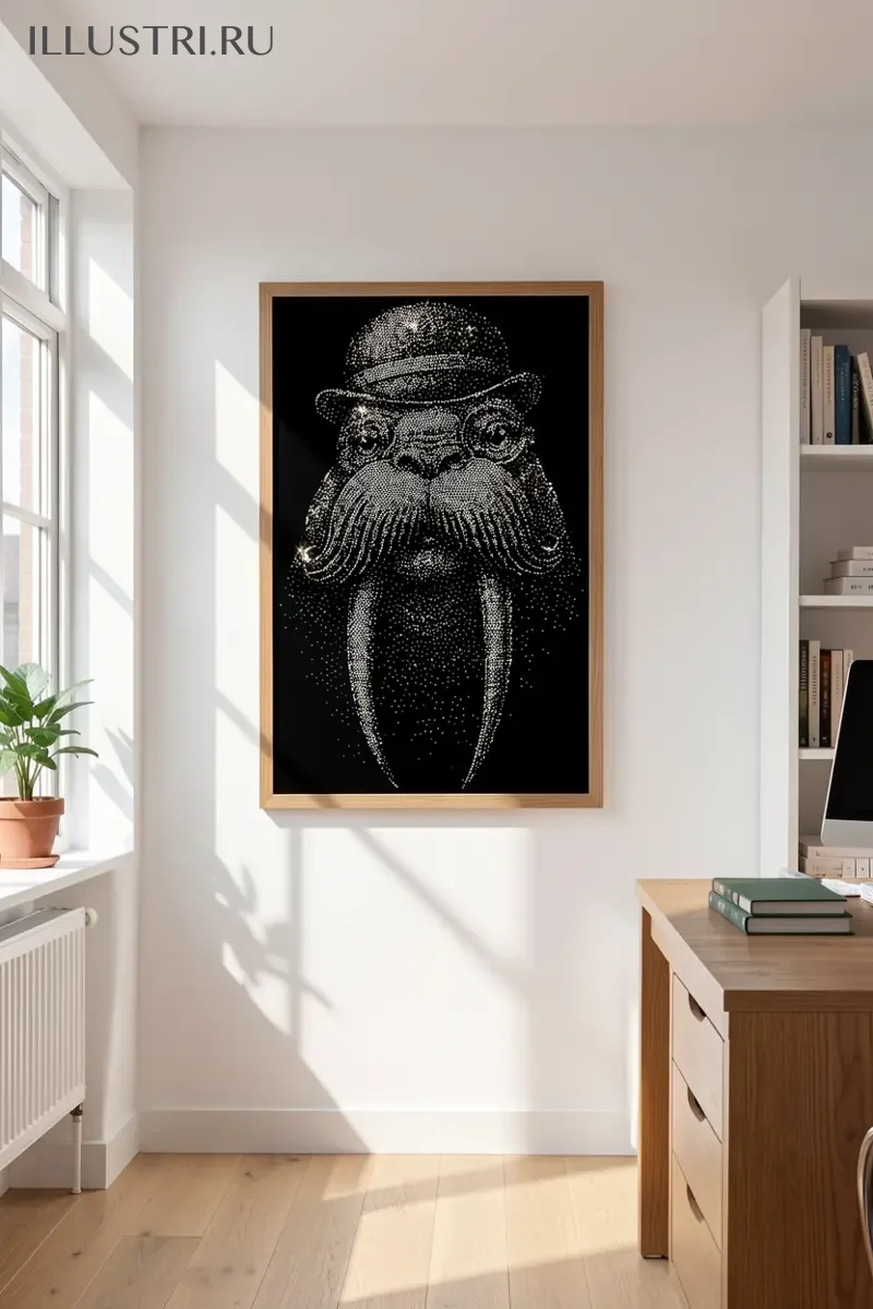 Визуализация Морж