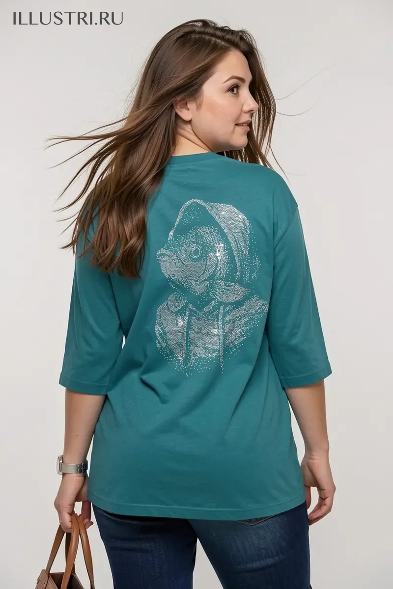 Визуализация Рыба в худи