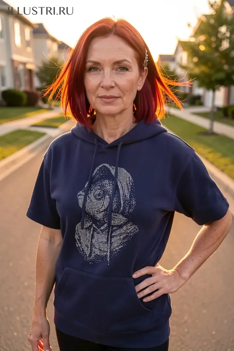 Визуализация Рыба в худи