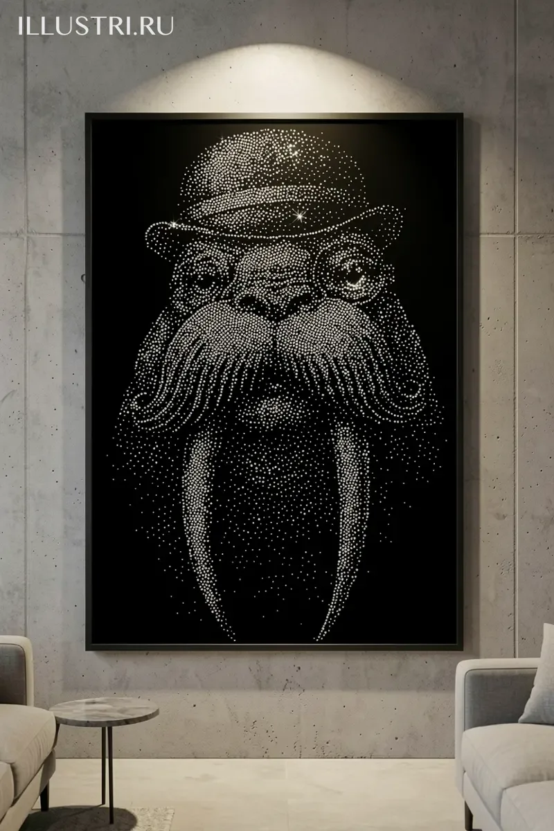 Визуализация Морж