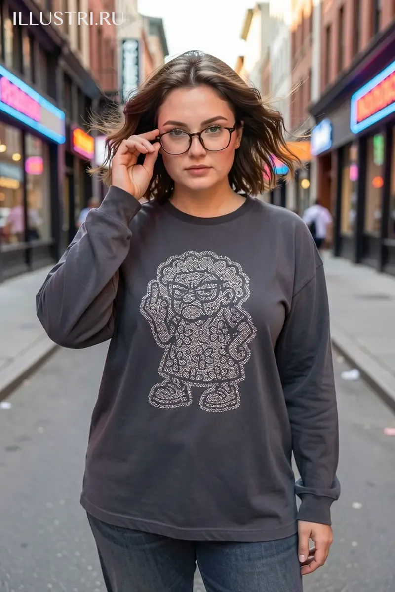 Визуализация Сердитая бабуля