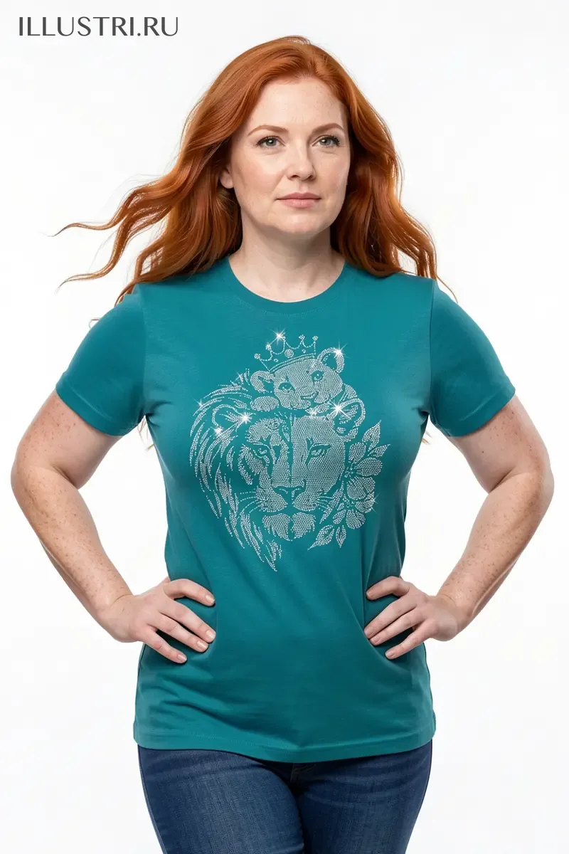 Визуализация Львиная семья