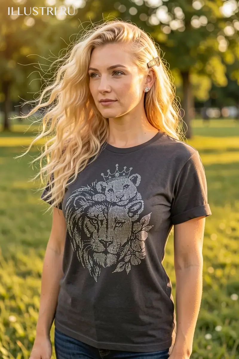 Визуализация Львиная семья