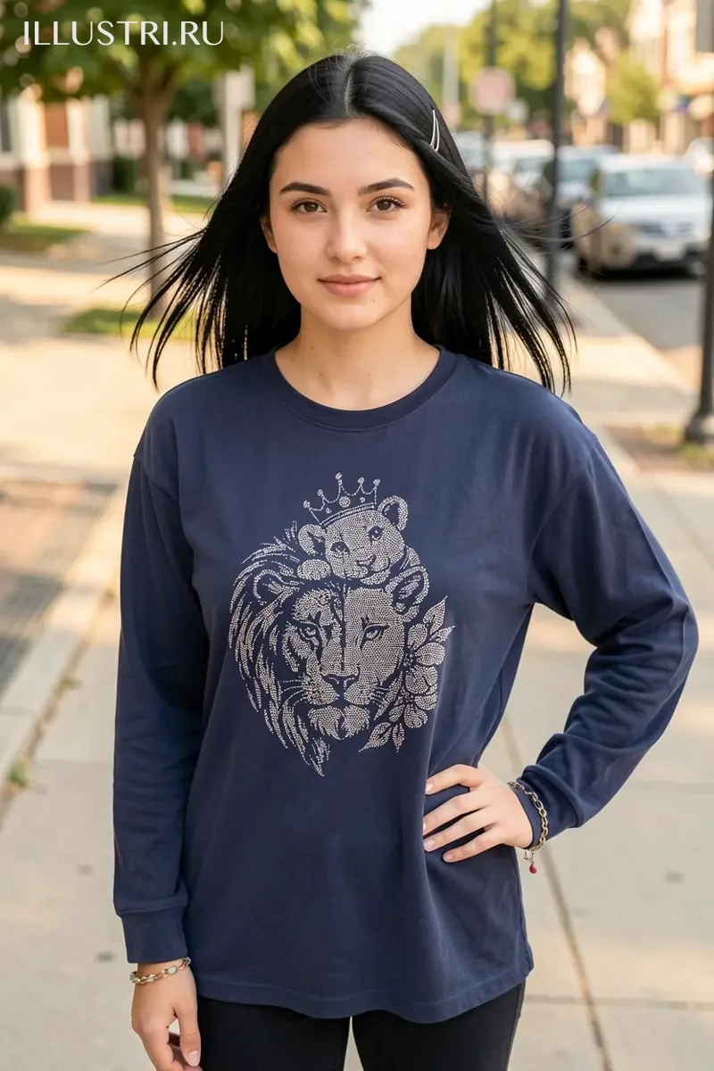 Визуализация Львиная семья