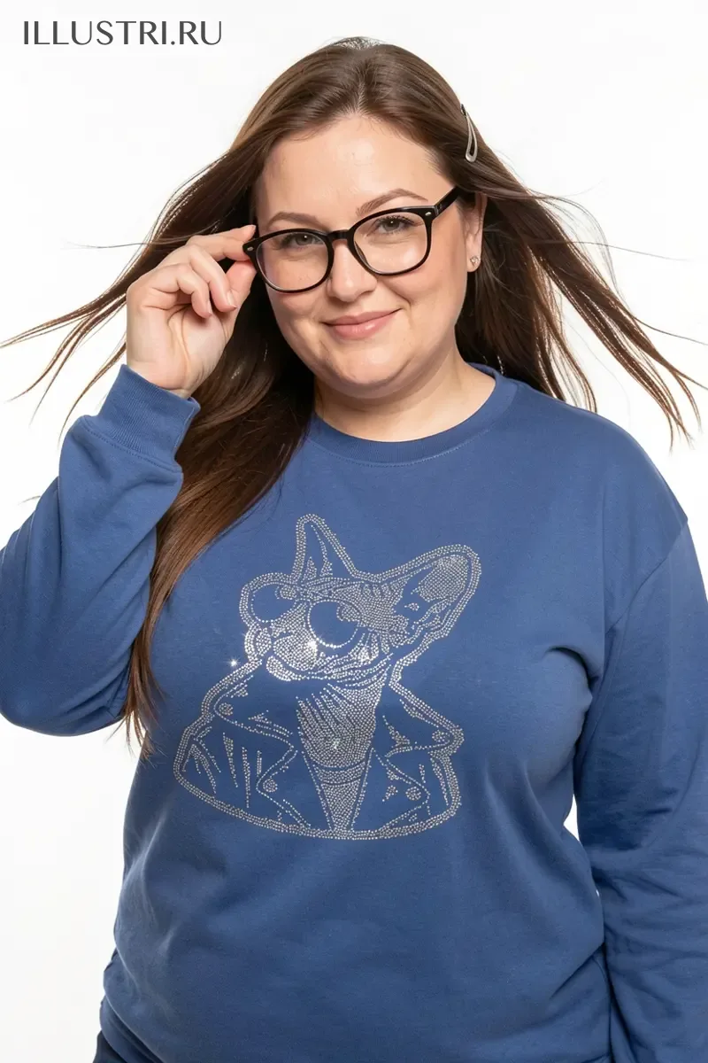 Визуализация Сфинкс в кожанке