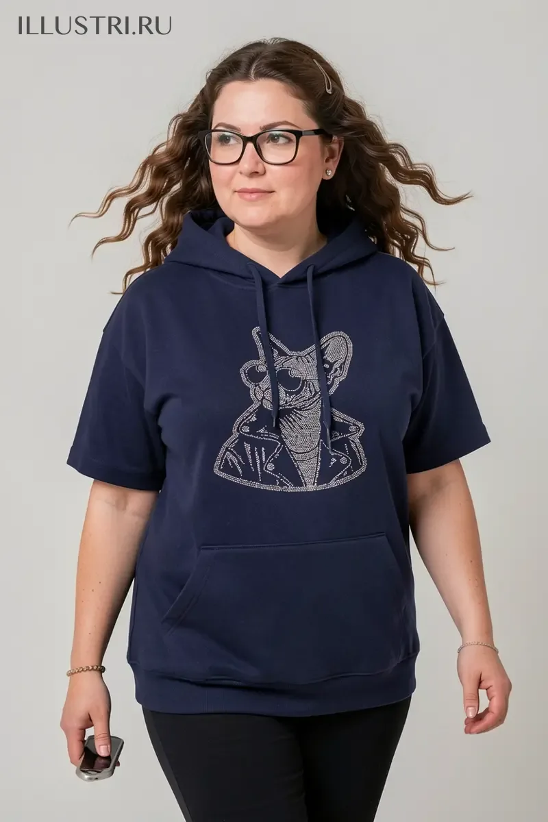 Визуализация Сфинкс в кожанке