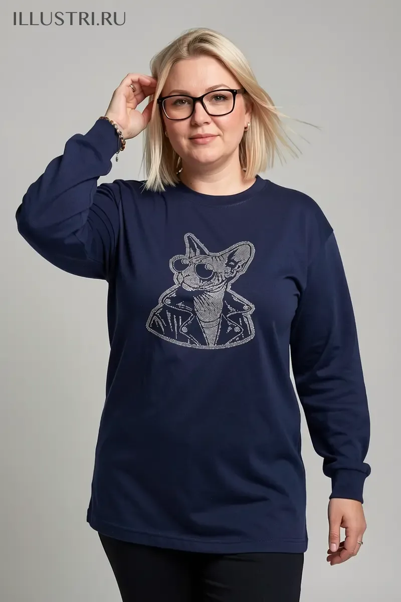 Визуализация Сфинкс в кожанке