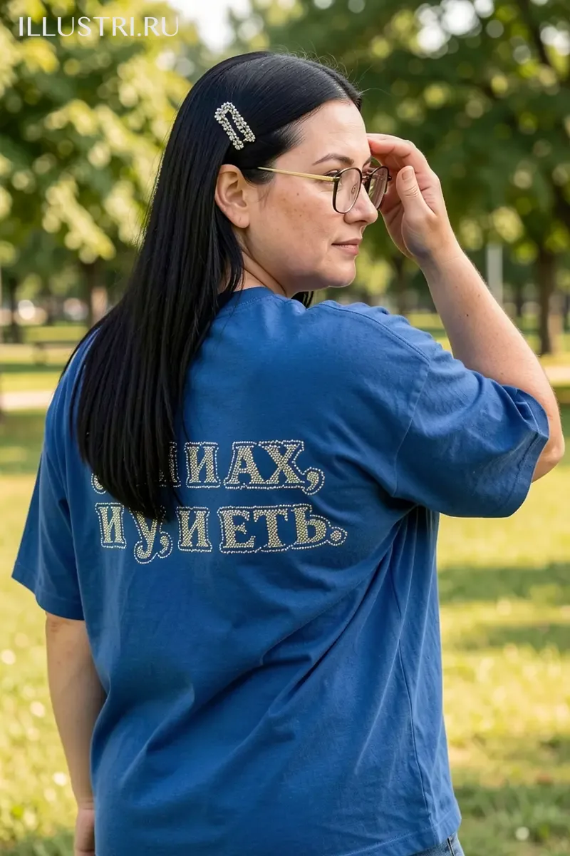 Визуализация Надпись - "Увы и ах, и у, и еть"