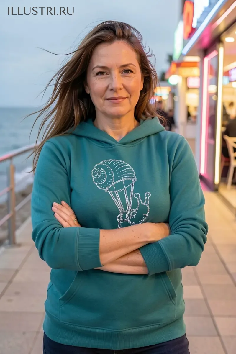 Визуализация Улитка-летунья