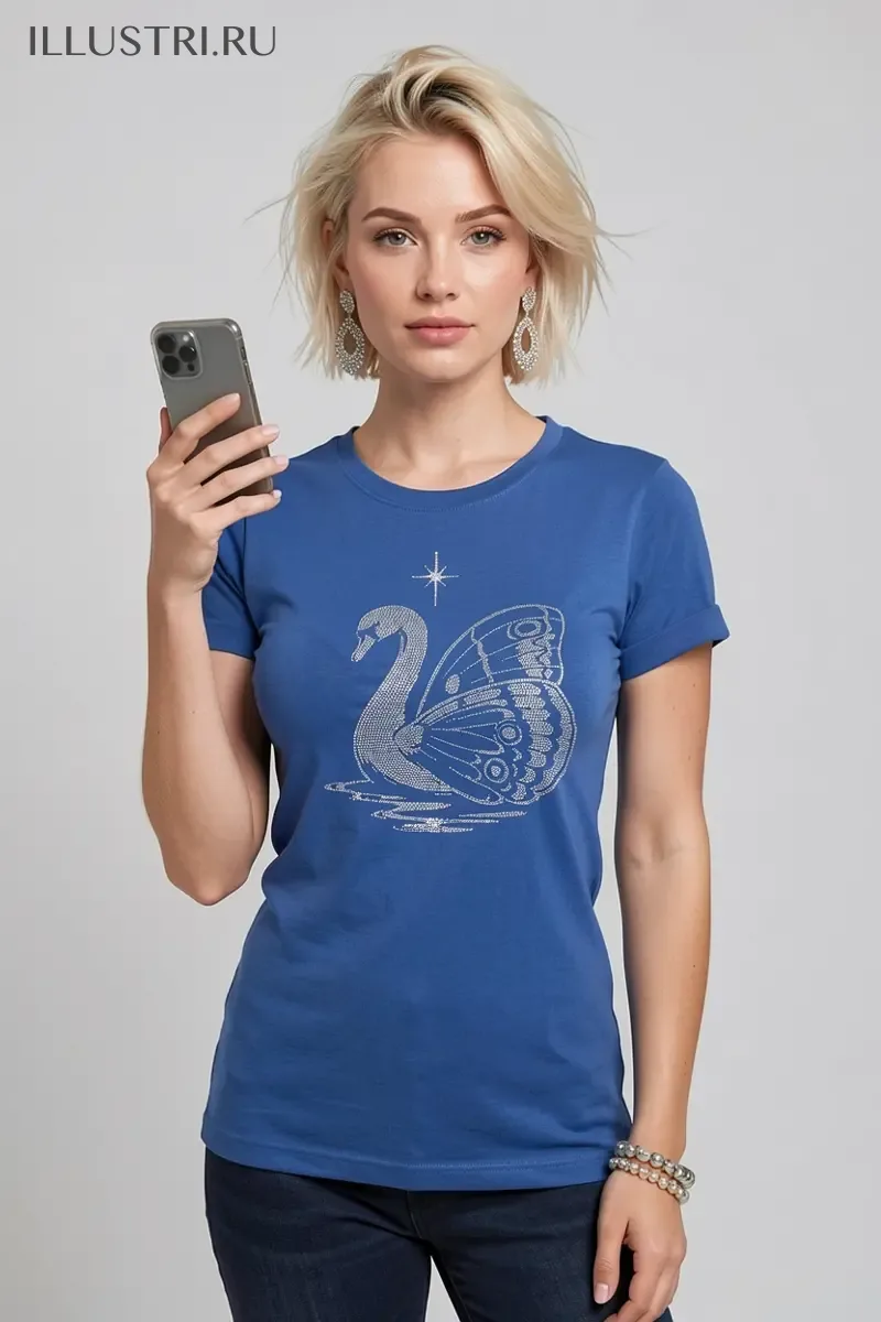 Визуализация Лебедь-бабочка