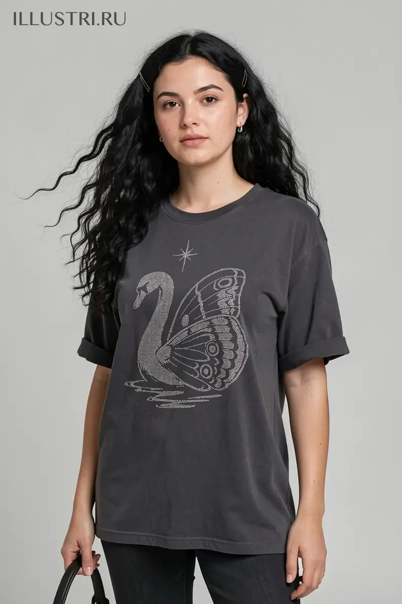 Визуализация Лебедь-бабочка