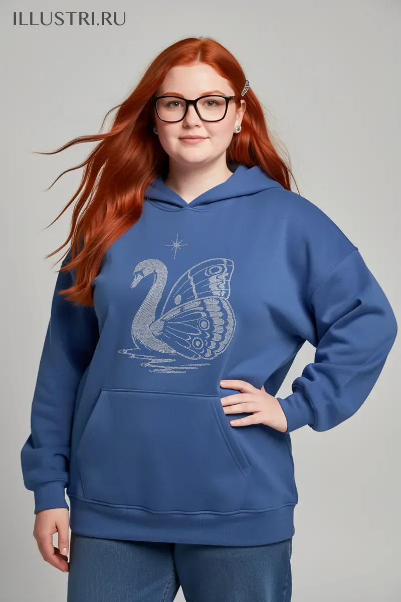 Визуализация Лебедь-бабочка