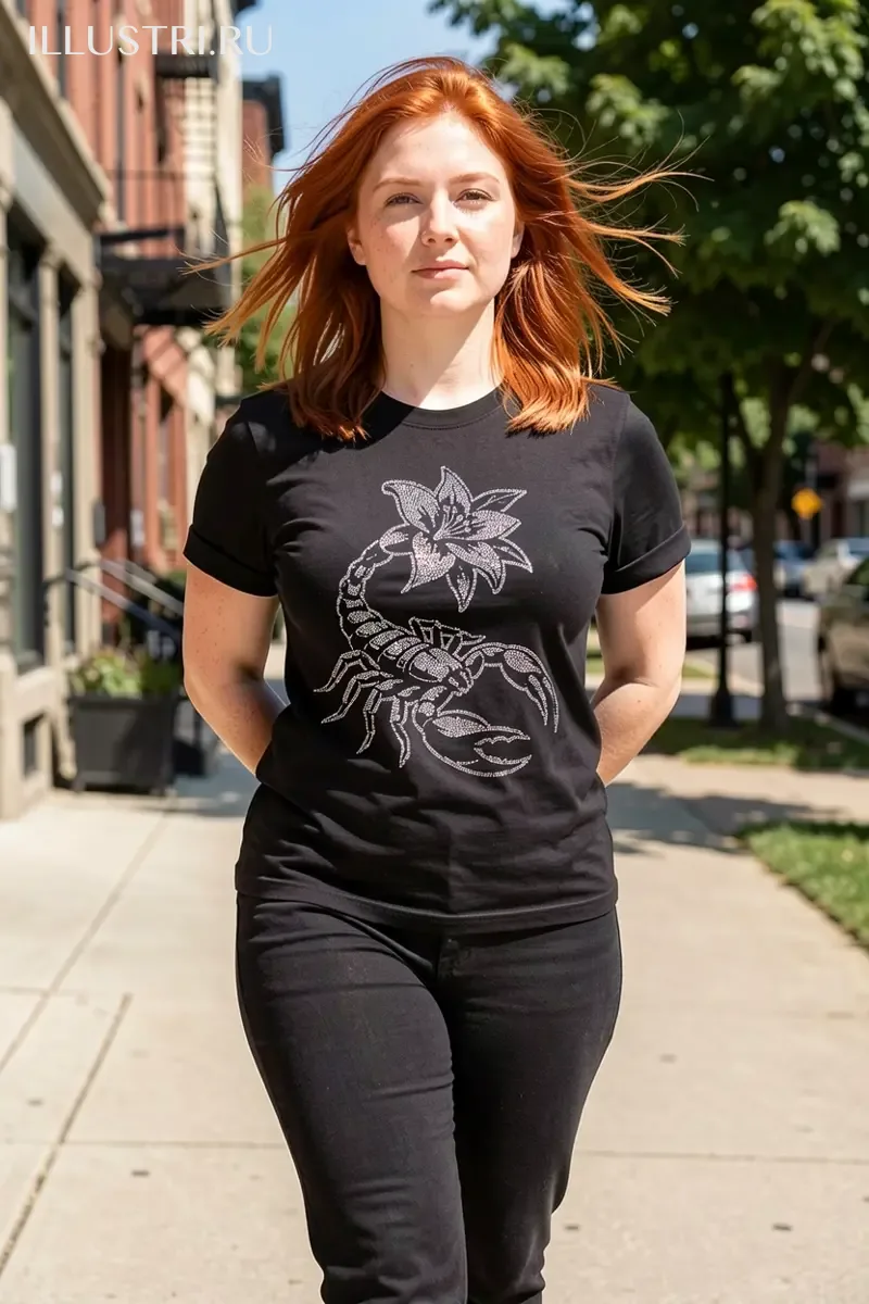 Визуализация Скорпион-цветок