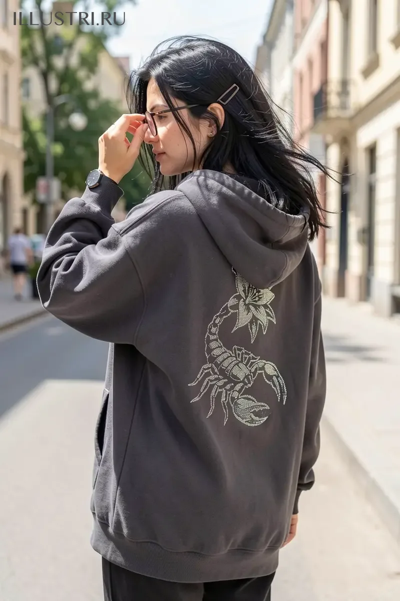 Визуализация Скорпион-цветок