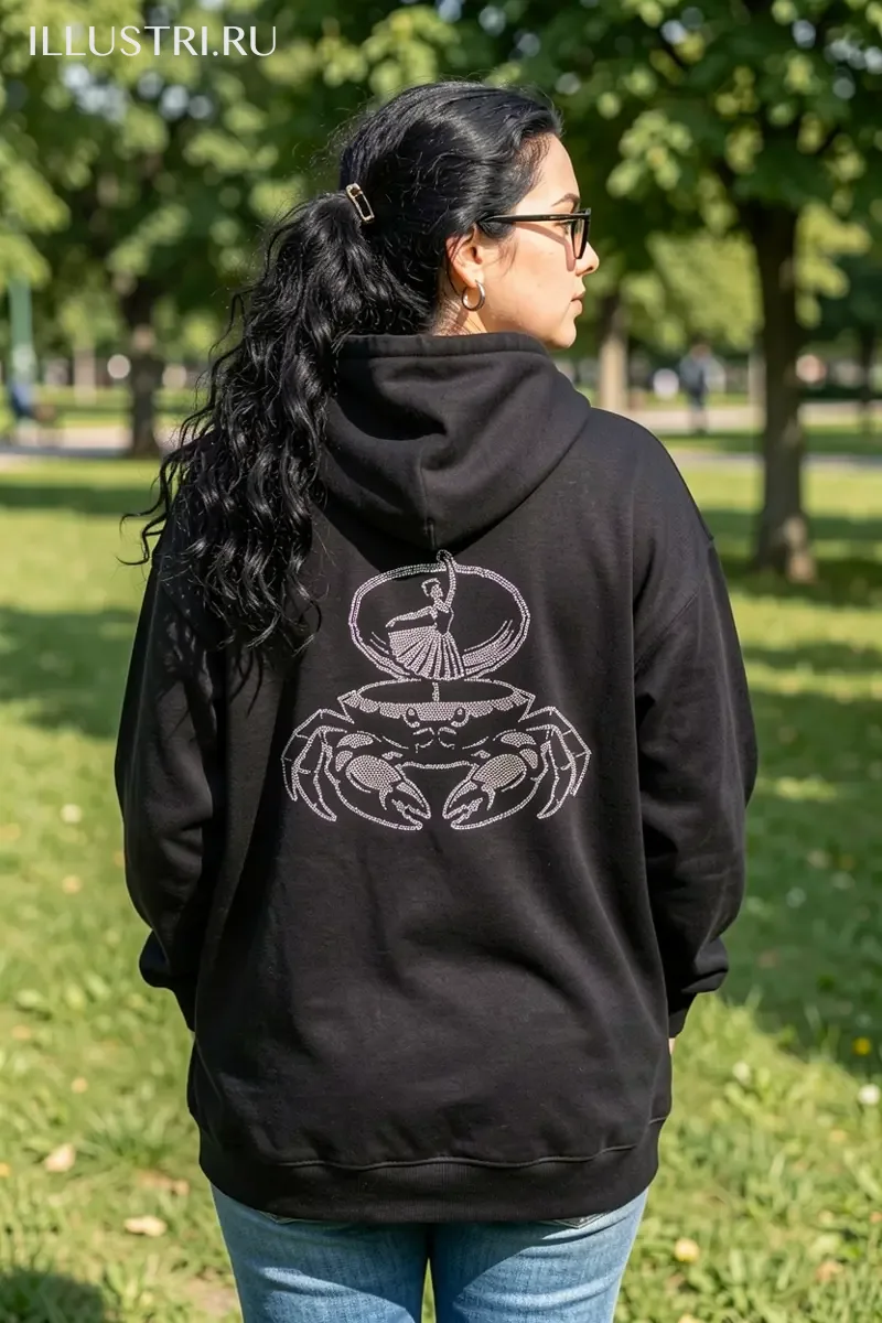 Визуализация Краб-шкатулка