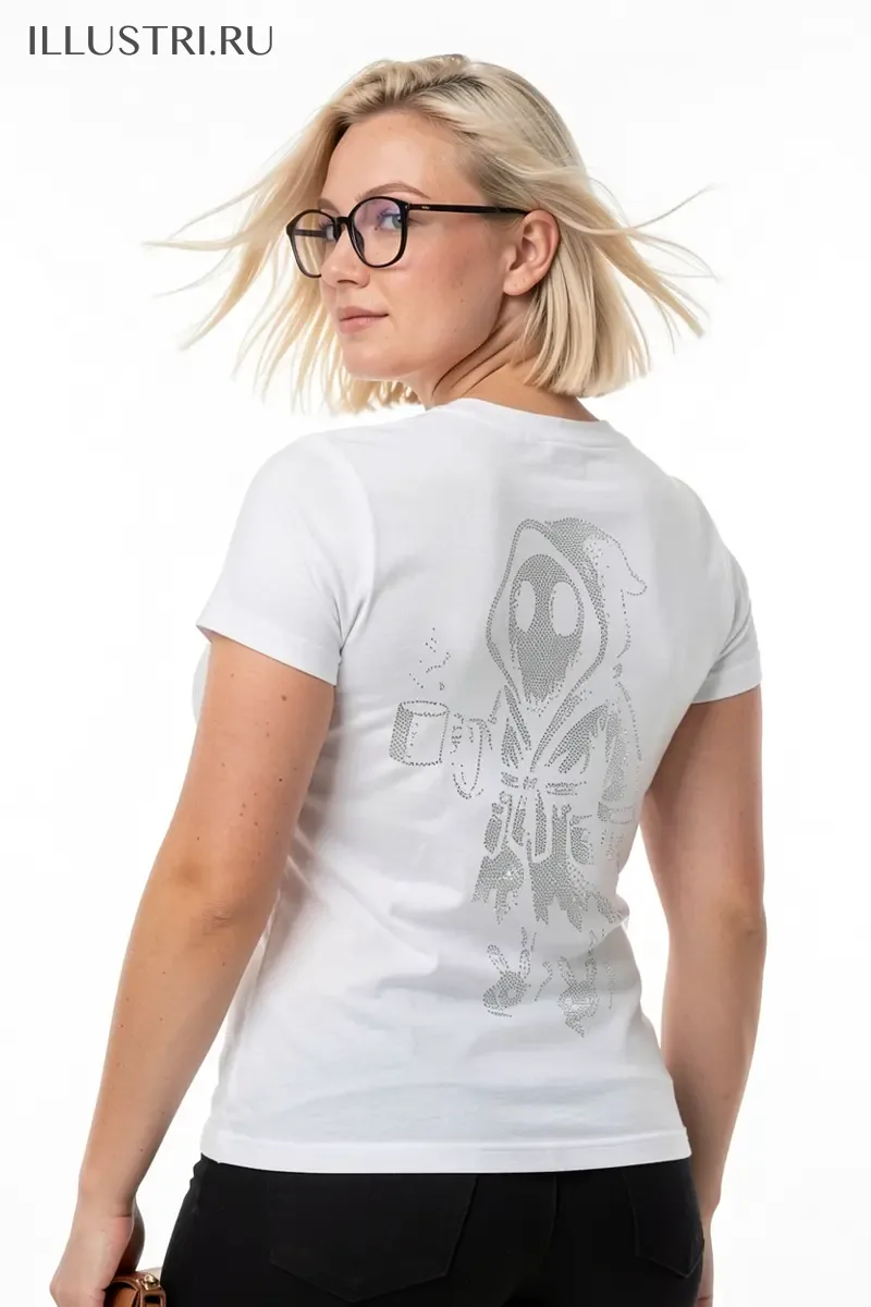 Визуализация Привидение с кофе