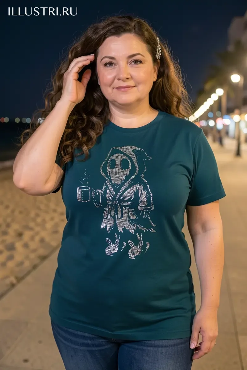 Визуализация Привидение с кофе