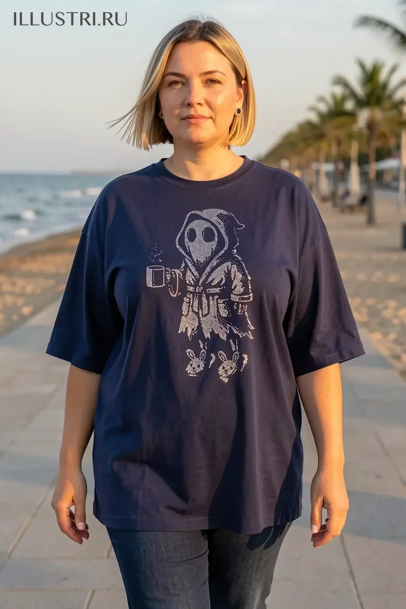 Визуализация Привидение с кофе