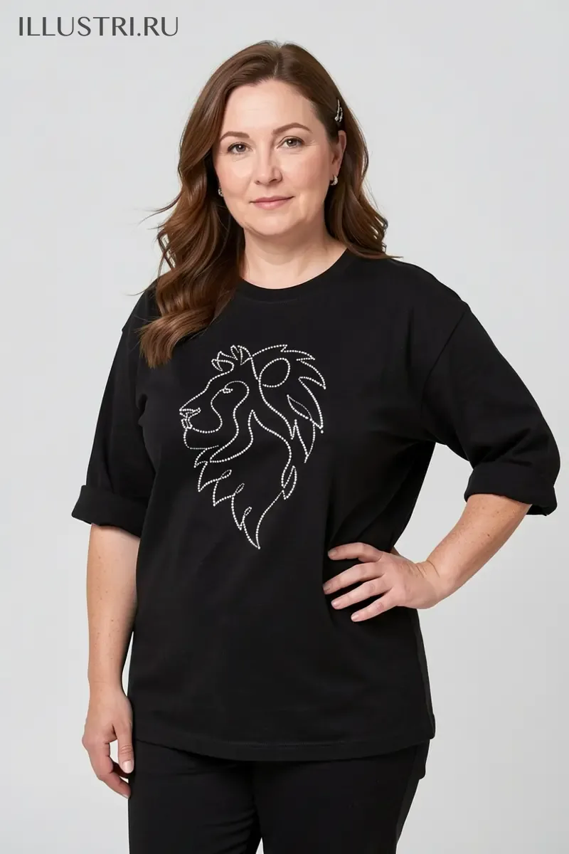 Визуализация Профиль льва