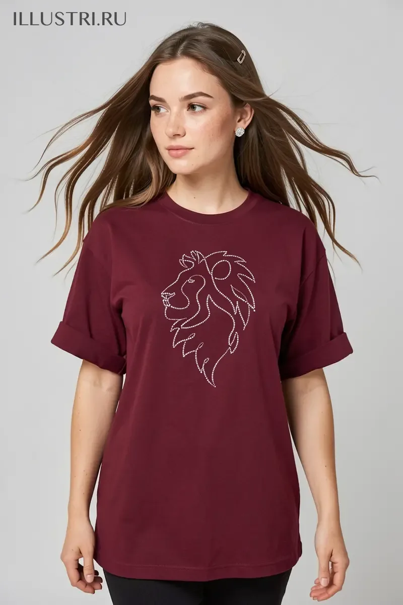 Визуализация Профиль льва