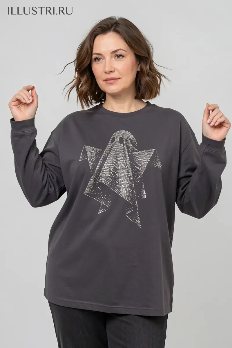 Визуализация Привидение-оригами