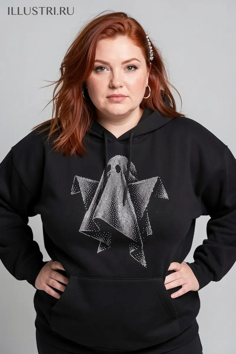 Визуализация Привидение-оригами