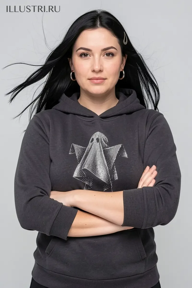 Визуализация Привидение-оригами