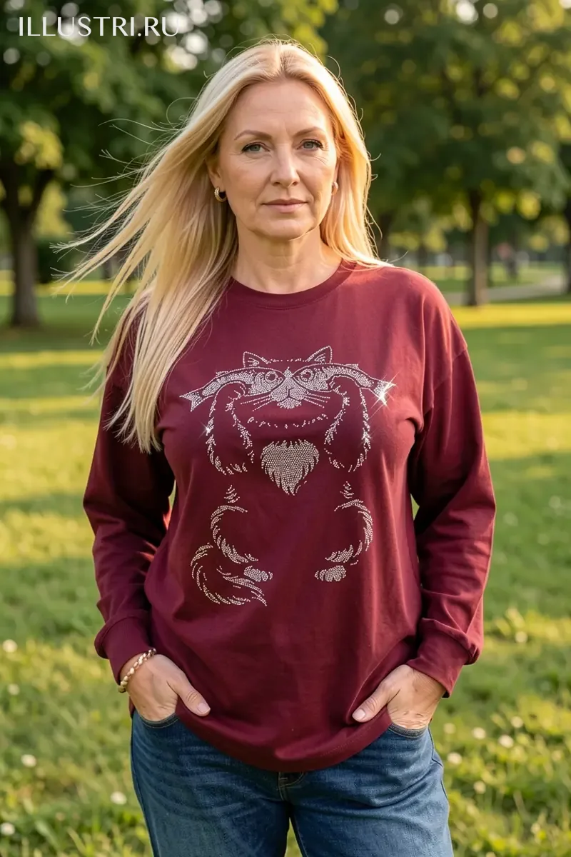 Визуализация Кот с рыбами