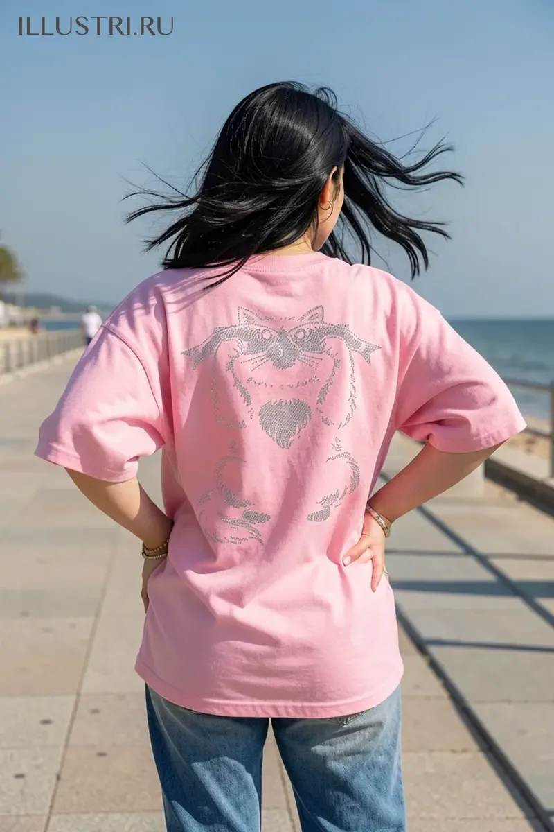 Визуализация Кот с рыбами