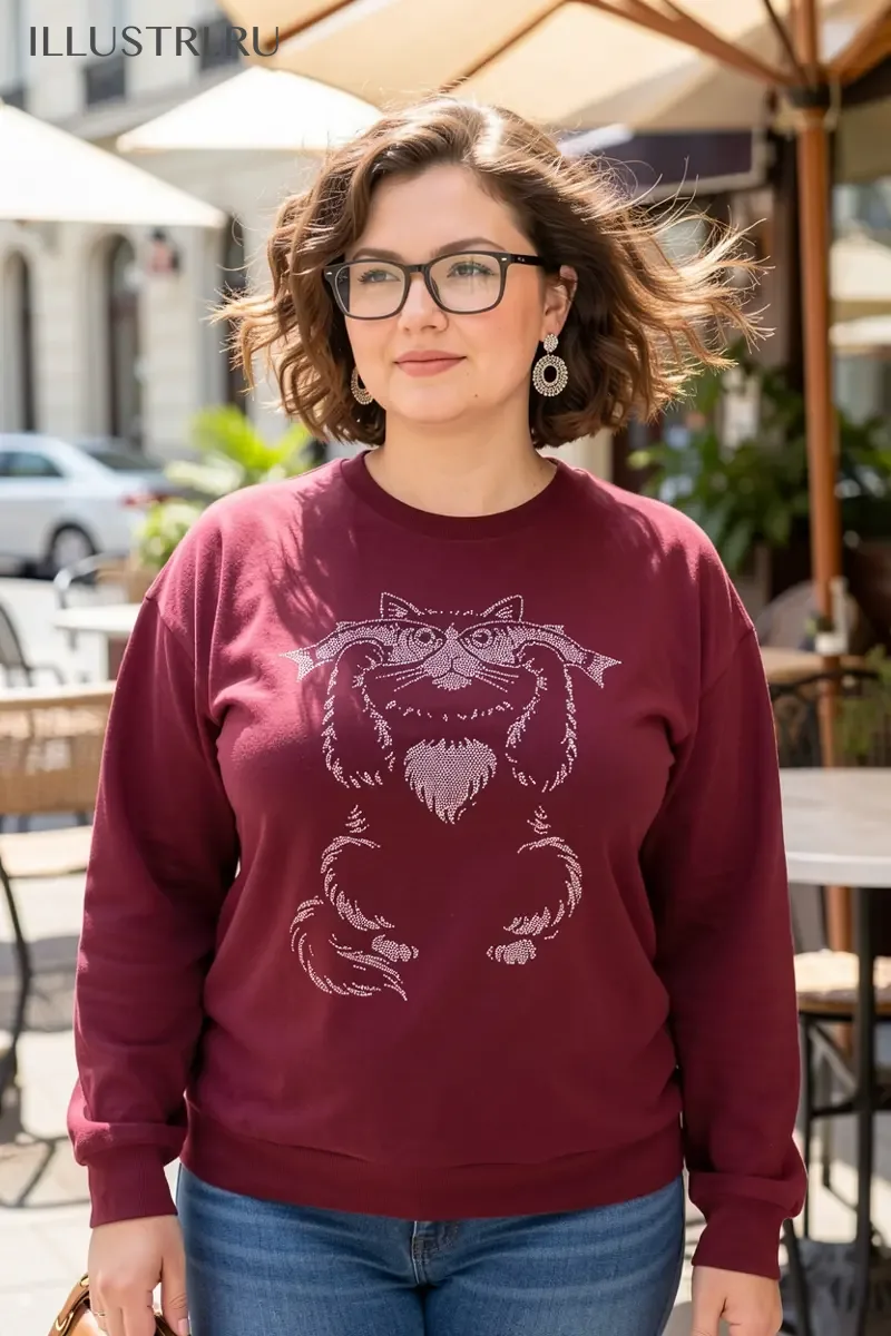 Визуализация Кот с рыбами