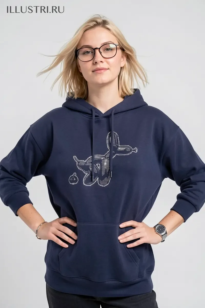 Визуализация Надувная собачка