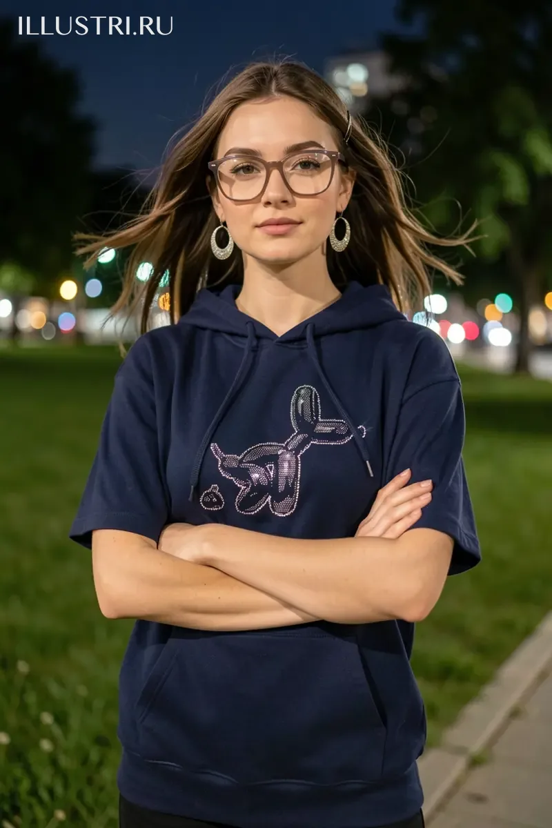 Визуализация Надувная собачка